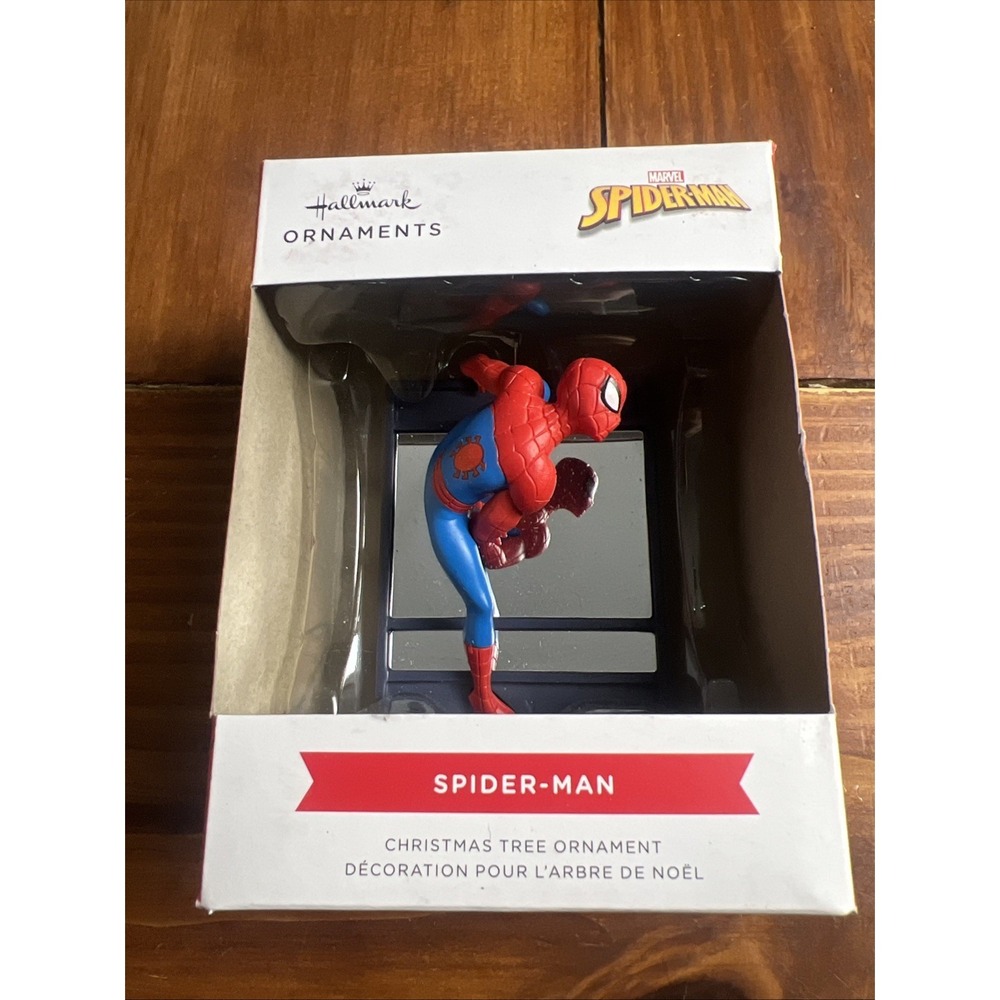 Hallmark Marvel (2024) SPIDER-MAN Christmas Tree Ornament Peter Parker NIB‎